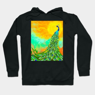 Sunshine peacock Hoodie